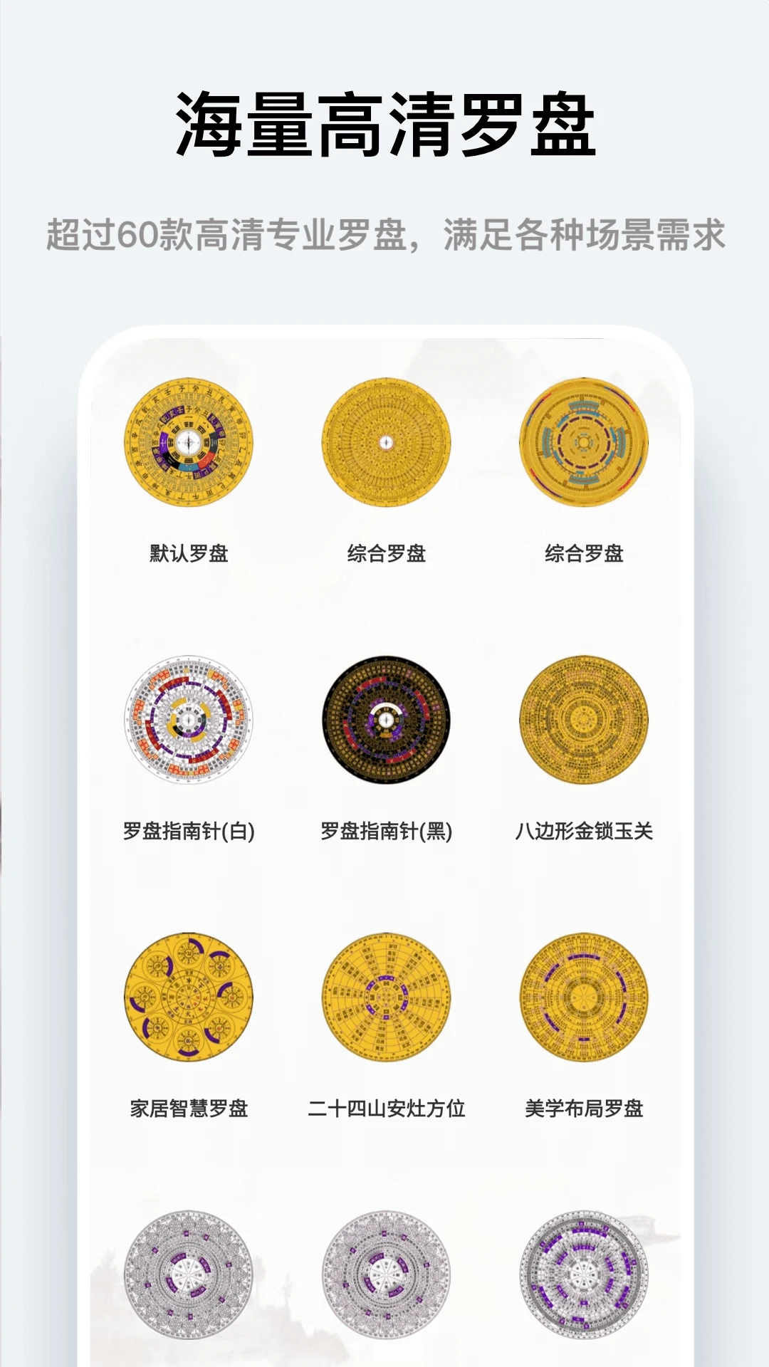 家居风水罗盘图2