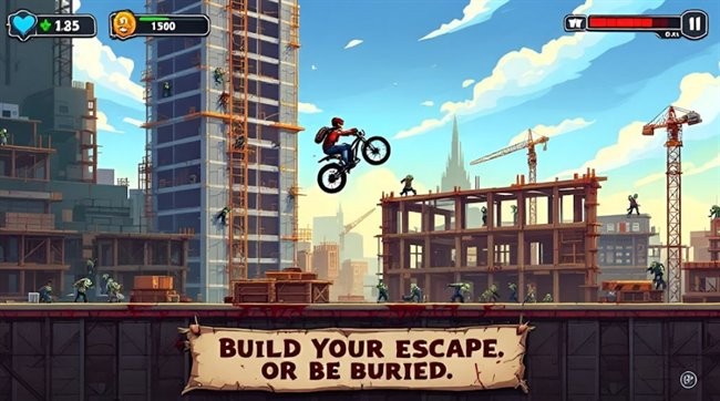 Stunt Biker: Zombie图4