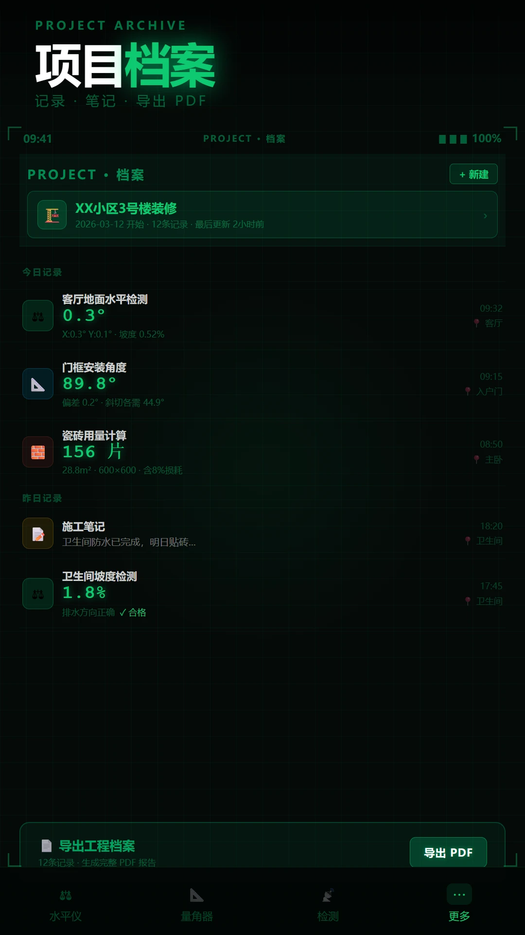 工程水平仪量角器图5