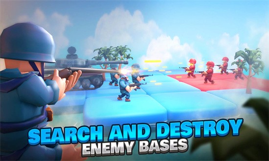 陆军指挥官战争岛手游(Army Commander)图2